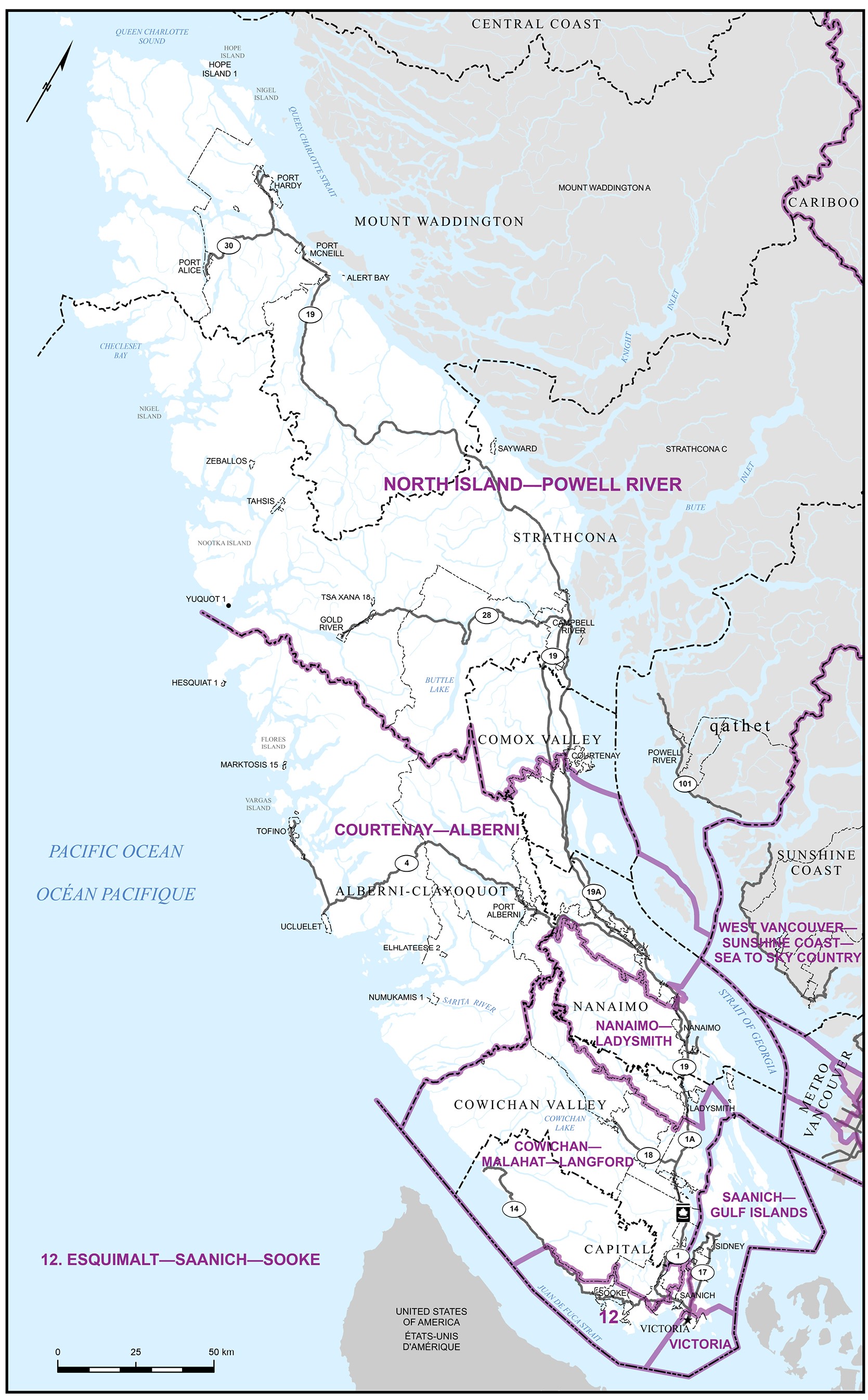 Map 4 — Vancouver Island