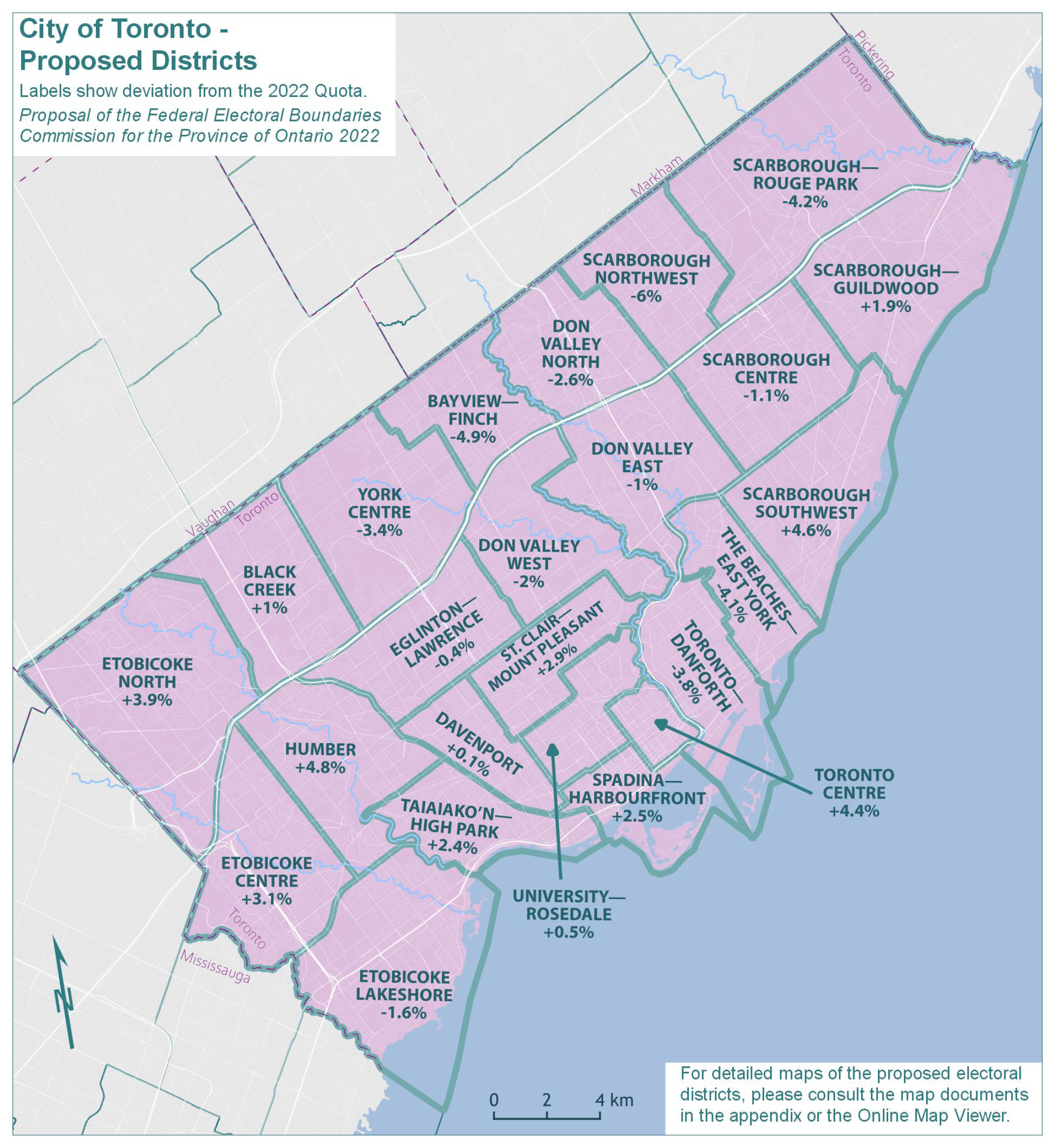 City of Toronto - Proposed District 