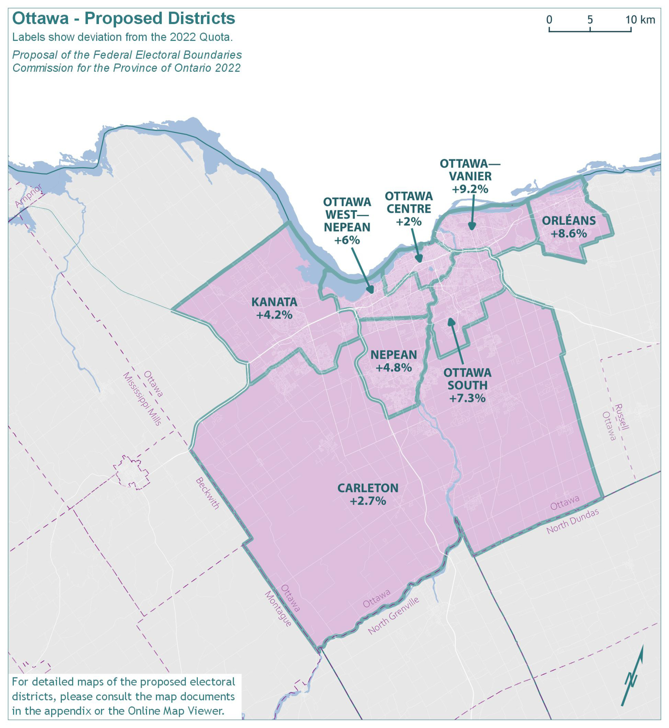 Ottawa - Proposed Districts 