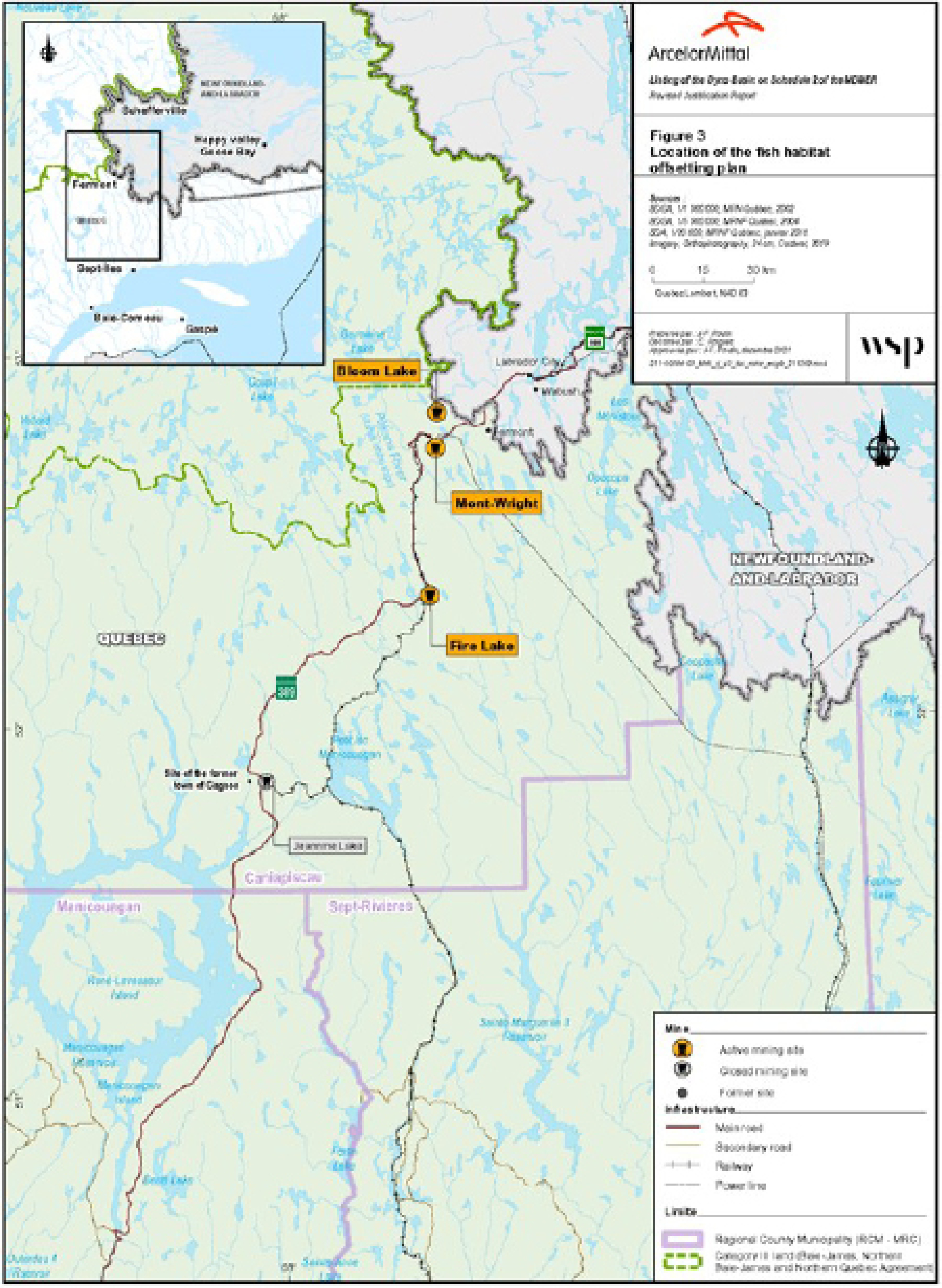 Figure 3: Jeannine Lake Plan Site Localization 